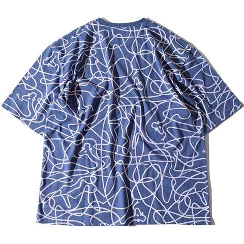 ALDIES/アールディーズ 『Snake Big T』 スネークビッグT Navy