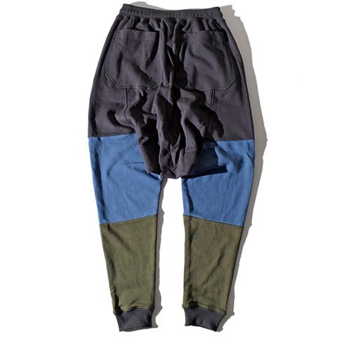 ALDIES/アールディーズ 『Switching Sarouel Pants』 スイッチングサルエルパンツ Black - ALDIES  Online Shop