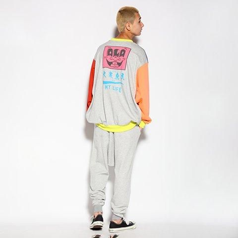 未着用　ALDIES　アールディーズ　サルエルパンツ　防風　裏起毛　カーキ　Ｍ ALDIES/アールディーズ Sarouel Pants』 サルエルパンツ Gray