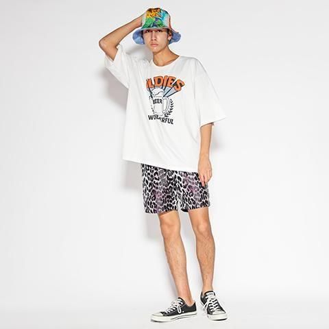 RE. アールイードット　マルチカラー　レオパード　ショートパンツ　仲里依紗 EVOLUTION パンツ Zebra Leopard Print Shorts / ゼブラ