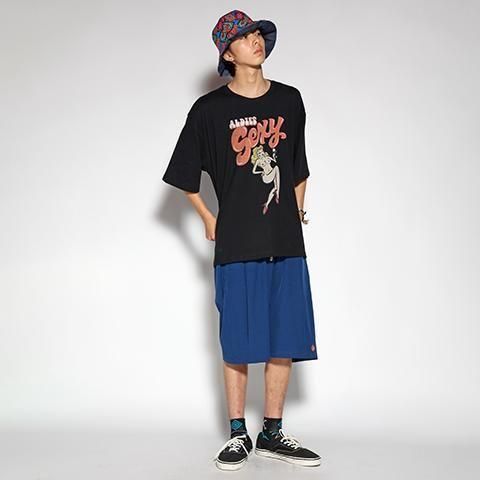 ★送料無料匿名発送★未使用タグ付き★aldies★アールディーズ★Mesh 7Parts Tee　定価13440円 ALDIES/アールディーズ 『Completely T』 コンプレテリーT Black