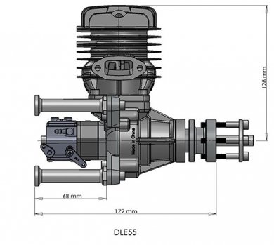 DLE-55（ガソリンエンジン） - ラジコン飛行機通販【H・S・L】