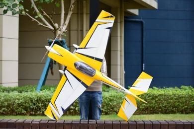 【超特価】 67in ラジコン飛行機通販【H・S・L】 - (yellow) 1.7M 90E laser260 趣味