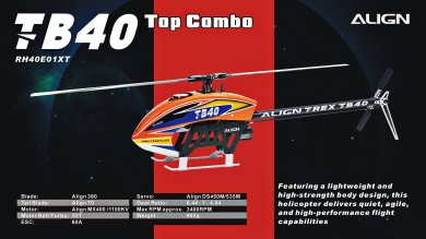 TB40 Top Combo - ラジコン飛行機通販【H・S・L】