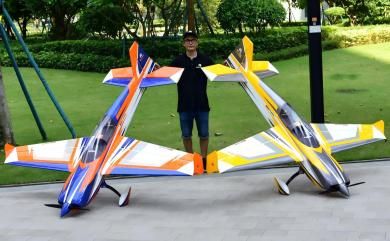 91in EXTRA NG 60cc (white/orange) - ラジコン飛行機通販【H・S・L】