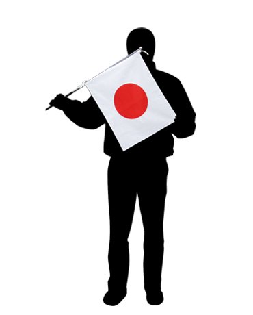 日本代表応援国旗手旗