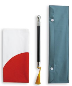 ペルー 国旗 紋章入り Lサイズ 50×75cm テトロン製 日本製 世界の国旗 