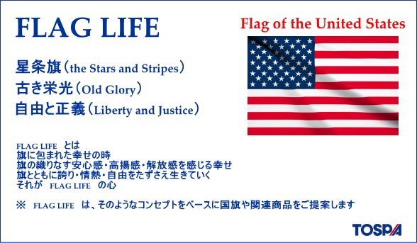 世界の国旗・アメリカ
