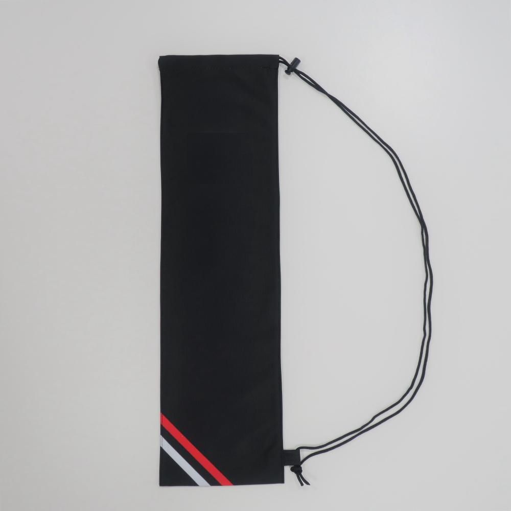 TOSPA 応援三色旗 赤白黒 袋仕立て 90×123cm ストッパー付 テトロン製