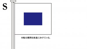 国際信号旗 文字旗 Alphabetical Flags【S】[ヨット用：30×39cm・木綿] - トスパ世界の国旗販売ショップ