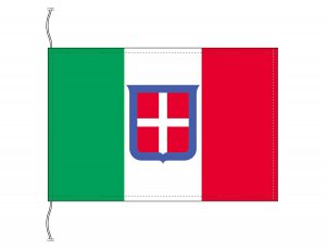 旧イタリア王国 国旗 (1861-1946年) 卓上旗 旗サイズ16×24cm テトロン 