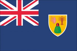 海外限定 国旗 タークス カイコス諸島 イギリス 海外領 特大フラッグ