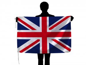 イギリス国旗 ユニオンジャック 70 105ｃｍ 品番ｎｏ 1 ポリエステル100 トスパ世界の国旗販売ショップ