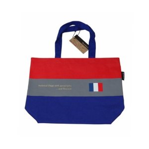 トートバッグlサイズ フランス国旗柄 トリコロール Bandiera バンディエラ