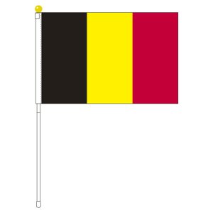 ベルギー国旗 ポータブルフラッグ 旗サイズ25 37 5cm テトロン製 日本製 世界の国旗 シリーズを激安販売 旗専門メーカーの店舗のネット通販 在庫品数豊富