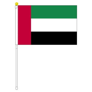 アラブ首長国連邦国旗 ポータブルフラッグ 旗サイズ25 37 5cm テトロン製 日本製 世界の国旗 シリーズを激安販売 東京日本橋の旗専門メーカーの店舗のネット通販 在庫品数豊富