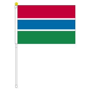 ガンビア国旗 ポータブルフラッグ 旗サイズ25 37 5cm テトロン製 日本製 世界の国旗 シリーズを激安販売 東京日本橋の旗専門メーカーの店舗のネット通販 在庫品数豊富