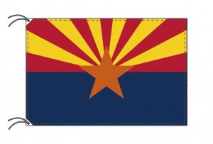 アリゾナ州旗[アメリカ合衆国の州旗・90×135ｃｍ・高級テトロン製 