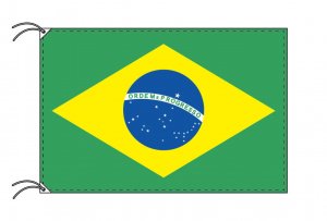 ブラジル 国旗 120×180cm テトロン製 日本製 世界の国旗シリーズ
