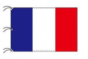 フランス 国旗 140×210cm テトロン製 日本製 世界の国旗シリーズ