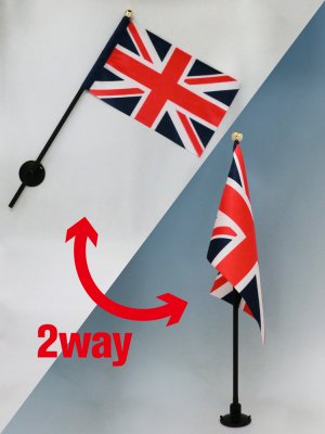 イギリス 英国 UK 国旗 ミニフラッグ 旗サイズ10.5×15.7cm テトロン ...