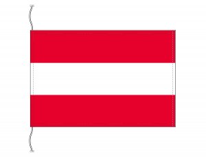 オーストリア 国旗 卓上旗 旗サイズ16×24cm テトロントロマット製 日本 ...