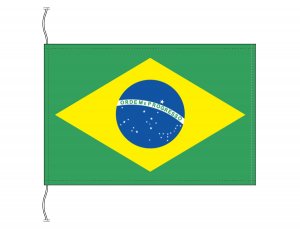 ブラジル 国旗 卓上旗 旗サイズ16×24cm テトロントロマット製 日本製 ...
