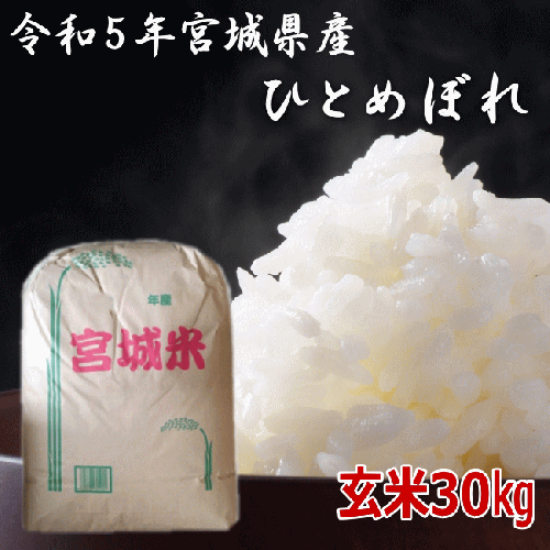 お米 ひとめぼれ【令和3年産】精米済み 30キロ食品 - 米/穀物