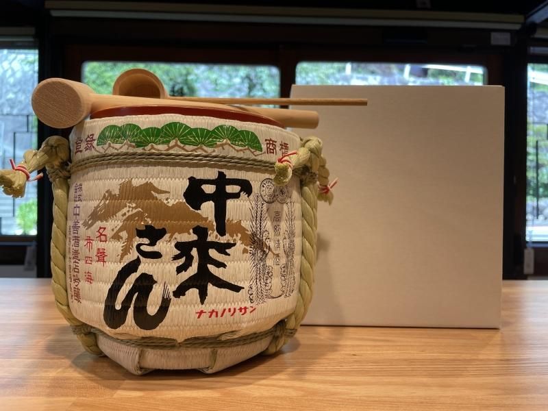 中乗さん ミニ鏡開きセット - 木曽谷の地酒 中乗さん 蔵元直販ショップ