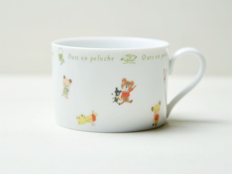 シンジカトウ　ShinziKatoh　クマのイラストがかわいいマグカップ