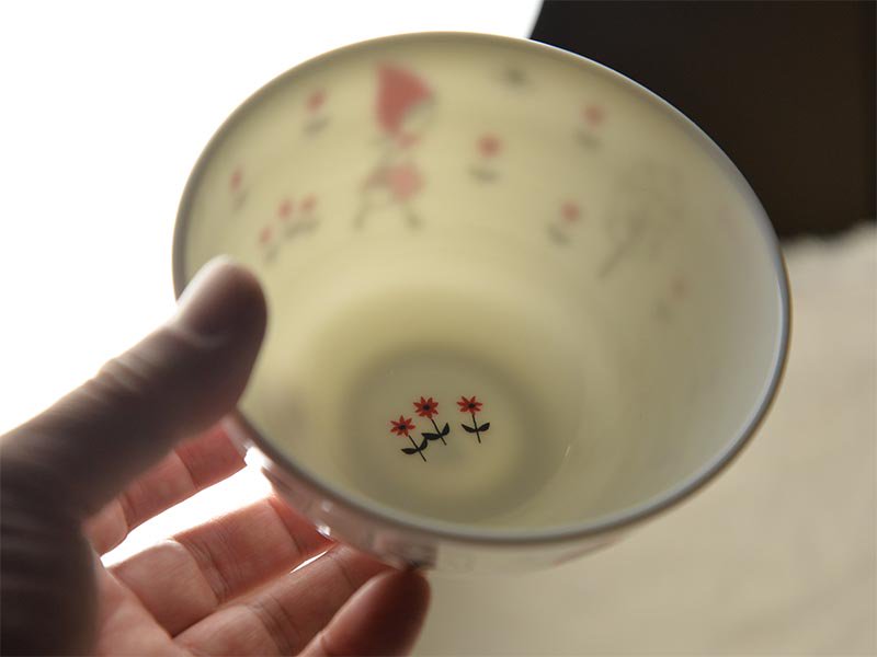 Shinzi Katoh シンジカトウ　赤ずきんちゃん　シリーズ　茶碗　美濃焼