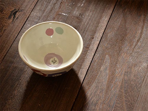 shinzikatoh シンジカトウデザイン 古民家カフェにも合いそうな和テイストのお茶碗　美濃焼