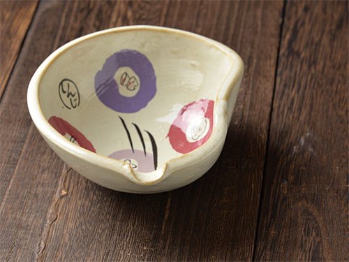 shinzikatoh シンジカトウデザイン 古民家カフェにも合いそうな和テイスト 和食器　片口小鉢　美濃焼