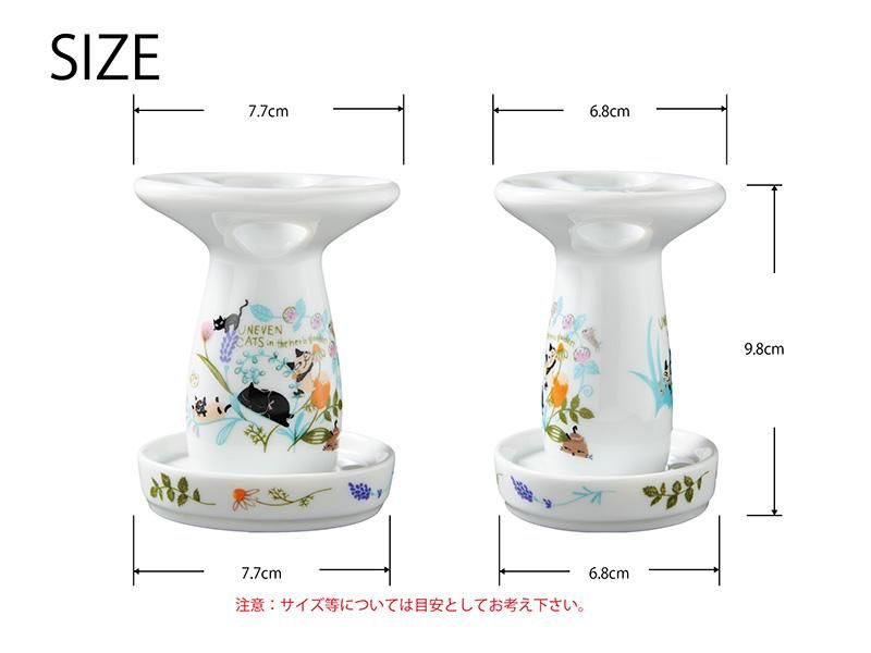 Shinzi katoh 猫好き必見!大人可愛い陶磁器製ハブラシスタンド Shinzi katoh 猫好き必見!大人可愛い陶磁器製ハブラシスタンド