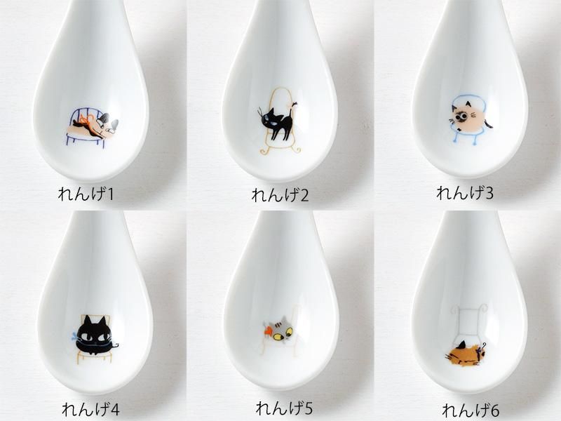 金属アレルギー対応！滑らかな口当たりの陶磁器スプーン アニー