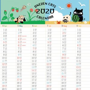 2020年　SHINZI　KATOH　カレンダー  送料無料！