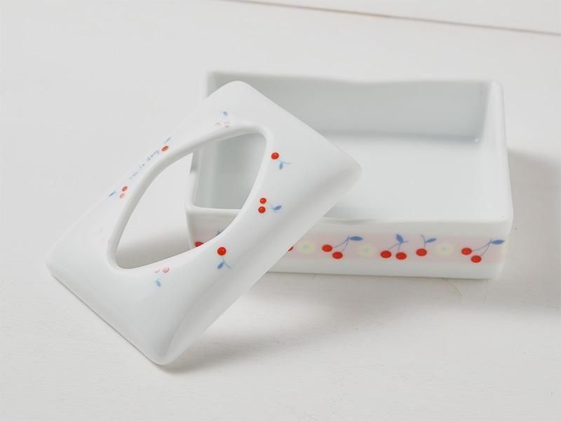 シンジカトウ 🍒 美濃焼ポケットティッシュケース | おしゃれな