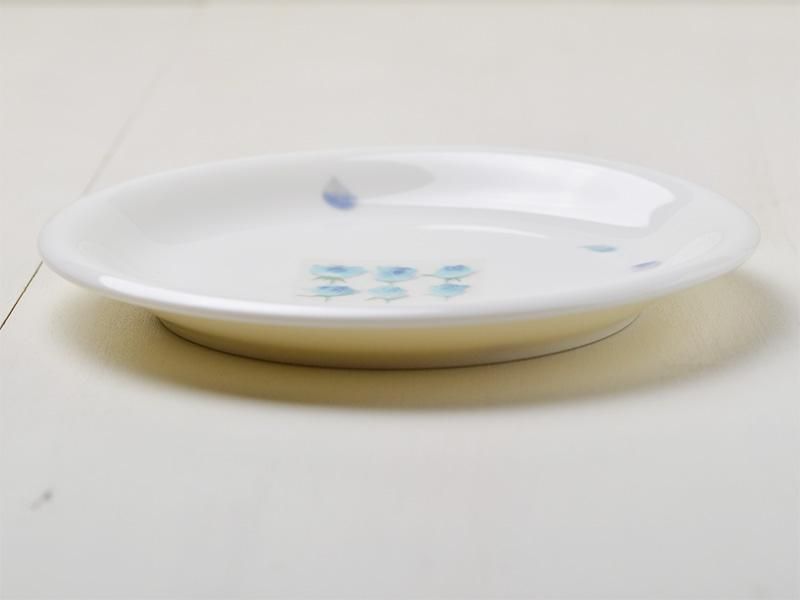  ブルー プレート THE-SECRET-GARDEN シノワズリ ディナープレート 26cm 飾り皿 景徳鎮