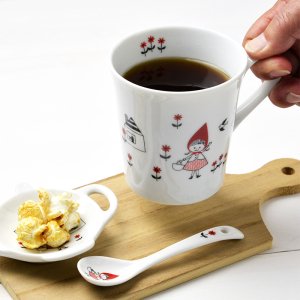 マグカップ 　シンジカトウ　<br>赤ずきんちゃん オオカミのイラスト<br>マグカップ RH　日本製