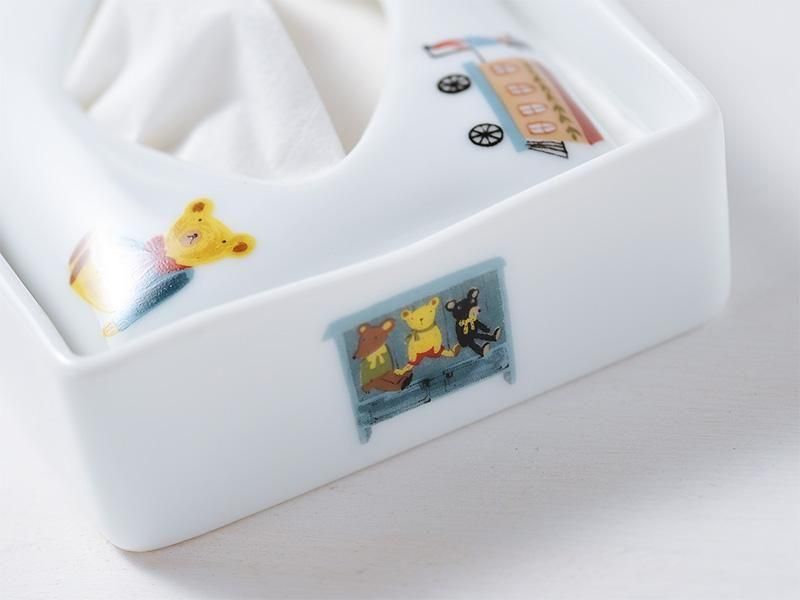 ✳︎ハンドメイド✳︎子ども用ポケットティッシュケース　テディベア 手作り幼稚園グッズ保育園グッズの通販ショップ・キッズムーン