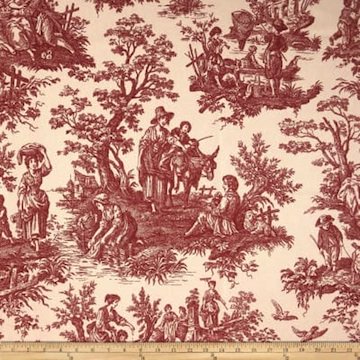 【コフレ】輸入生地　トワルドジュイ／Toile de Jouy - 輸入生地・手芸用品の店