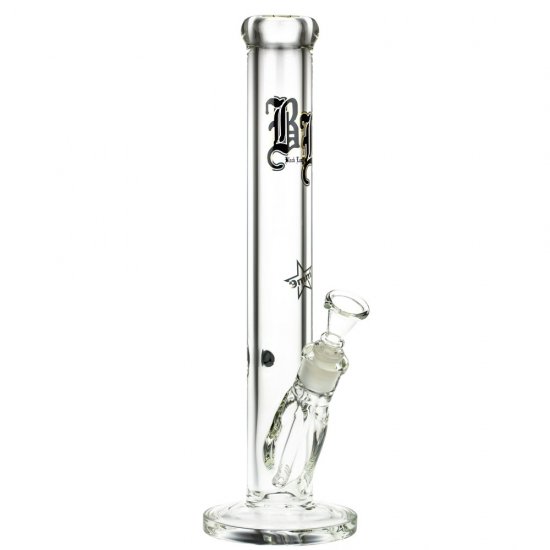 BLACK LEAF 9MM STRAIGHT BONG (39cm) ブラックリーフ ボング - 2000B