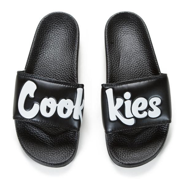 COOKIES ORIGINAL LOGO SLIDES ブラック サンダル - 2000B.C ...