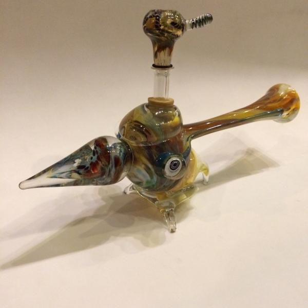 Vintage Handcrafted Pipe Handmade Copper Bong Men's Metal
