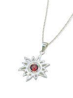 【ARDANI energy jewelry】マタハリ（太陽）天然石ペンダントトップ（小） / ガーネット