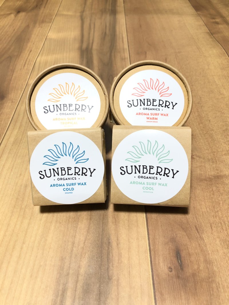 SUNBERRY ORGANICS オーガニックアロマサーフワックス