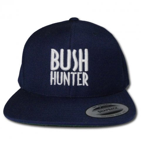 BUSH HUNTER Snapback Cap [navy] - BHM ONLINE STORE