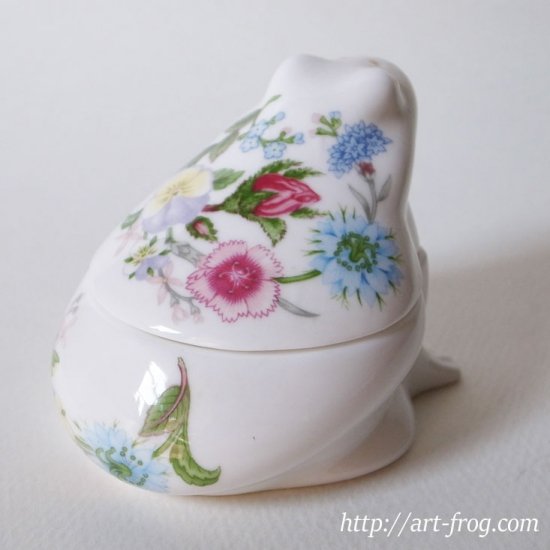 Vintage Aynsley WILD TUDOR Frog Trinket Box - Art Frog・・・カエル雑貨のセレクトショップ