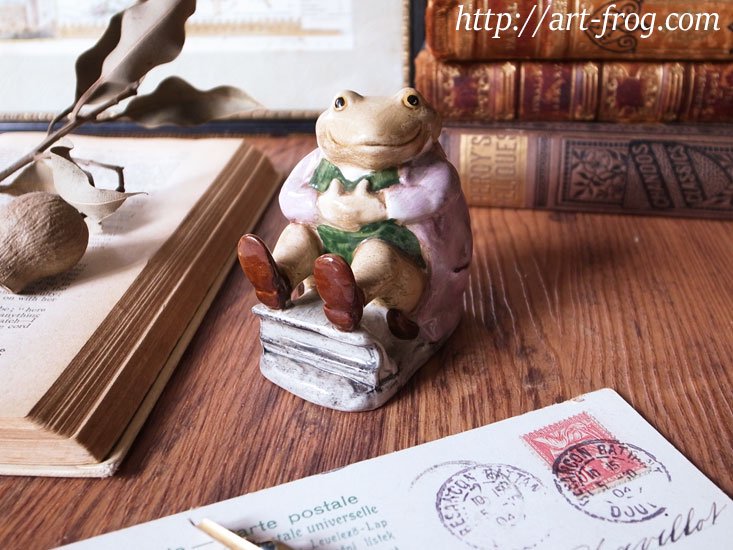 Vintage Beswick Figure Mr.Jackson    Art Frog・・・カエル雑貨