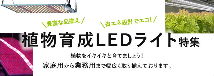 植物育成LEDライト 豊富な品揃え 省エネ設計でエコ